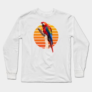 Parrot Lowpoly Long Sleeve T-Shirt